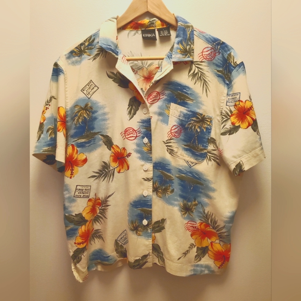 Vintage Erika Hawaiian shirt